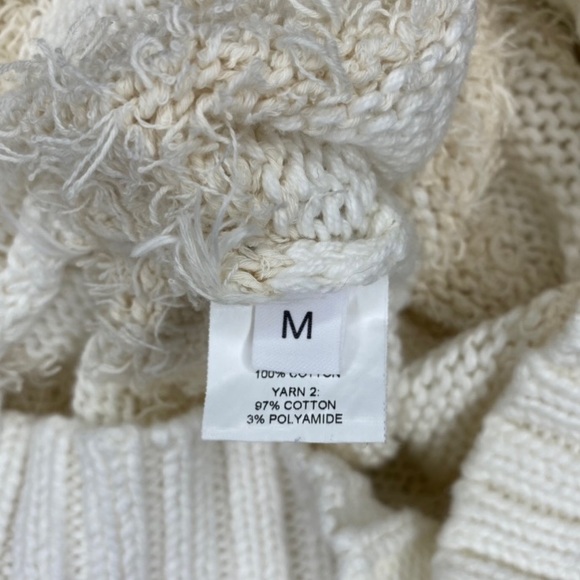 10 Crosby Derek Lam Textured Sleeves Sweater Top - Picture 7 of 8